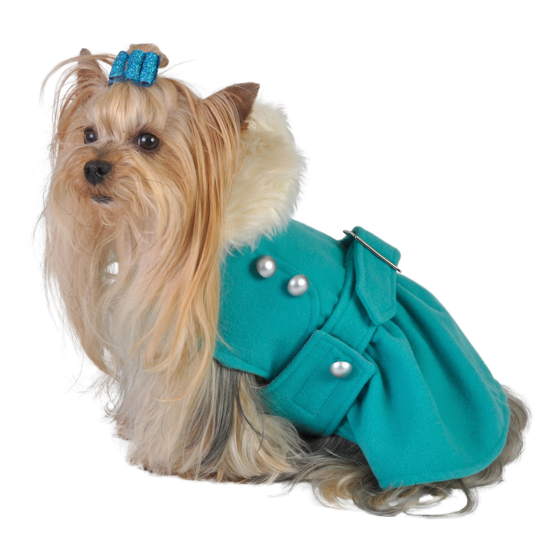 Picture of Turquoise Belted Coat