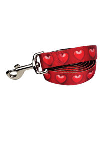 Picture of Leash  1" X 5' - Hearts