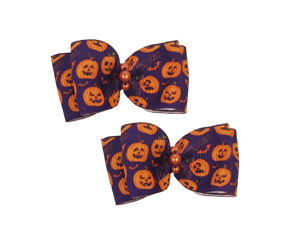 Picture of Hair Bows - Sm Pumpkins