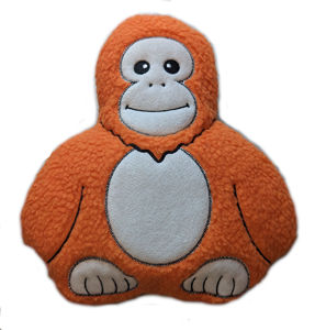 Picture of Wildlife Fleece Toy - Orangutan