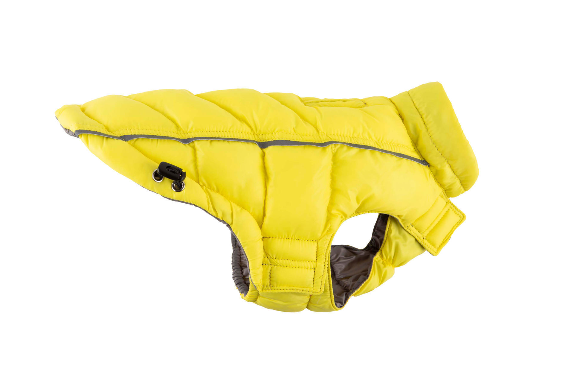 Picture of Featherlite Reversible-Reflective Puffer Vest Yellow/Gray