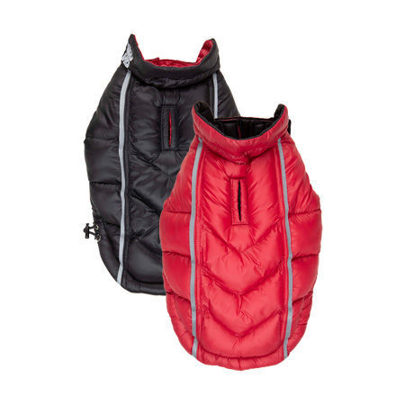 Picture of Featherlite Reversible-Reflective Puffer Vest Black/Red