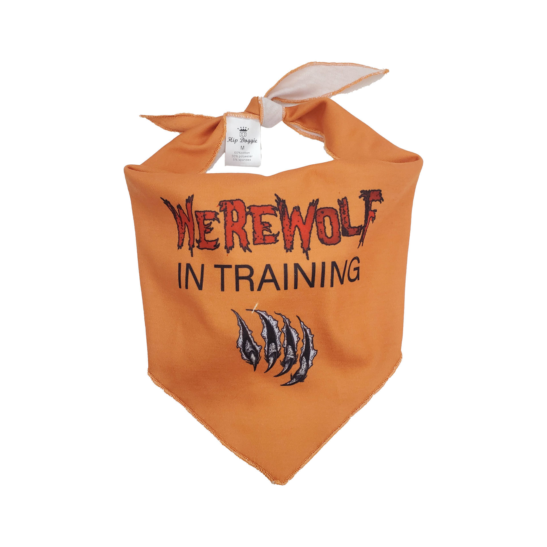 Picture of One Sided Bandana –Werewolf in Training-Tied Bandana