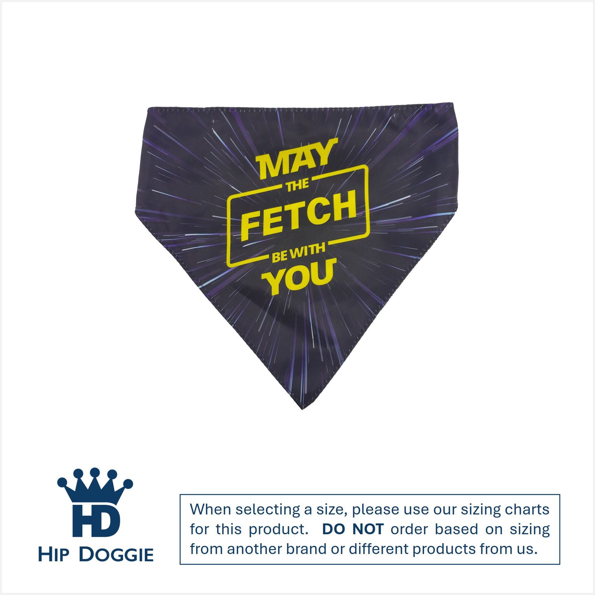 Picture of Two Sided Bandana - May the Fetch be with You