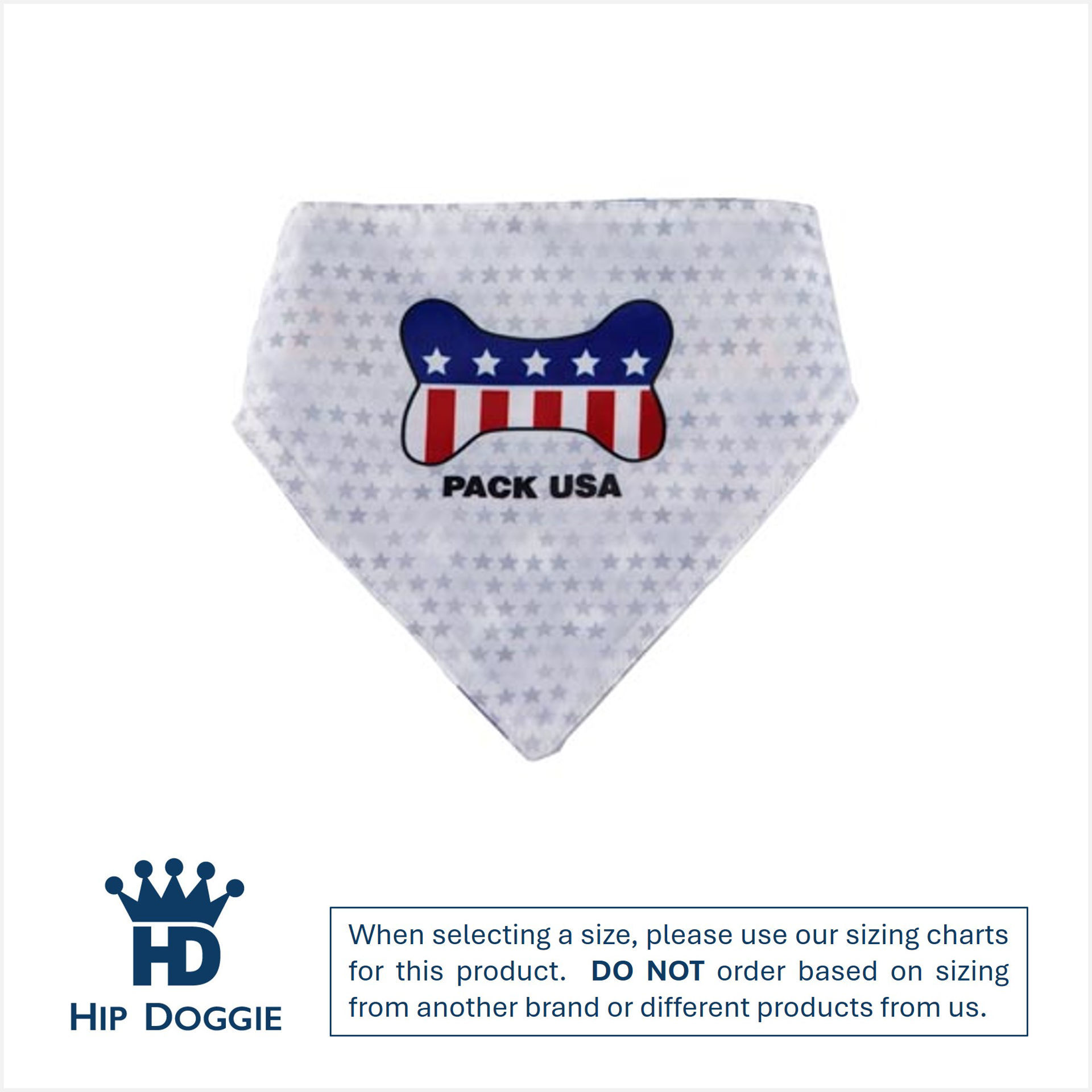 Picture of Two Sided Bandana - USA