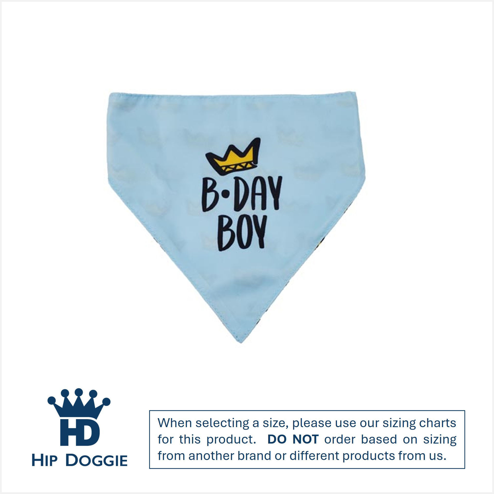 Picture of Two Sided Bandana - Birthday Boy